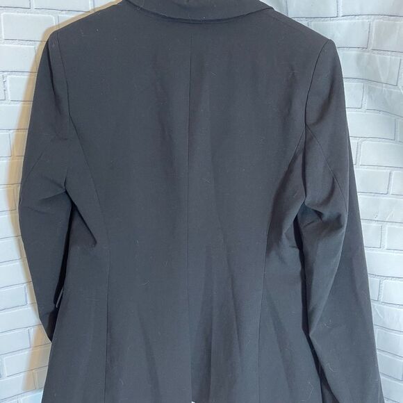 Calvin Klein Black Boxy Blazer Sz P/S - Picture 2 of 3